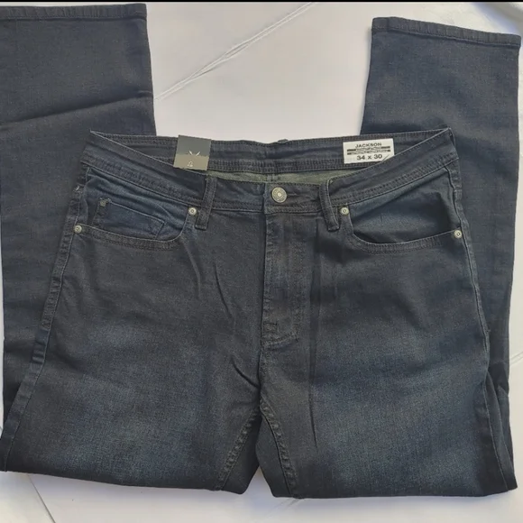 Buffalo David Bitton Men's Jackson Straight Leg Jeans - Picture 2 of 4